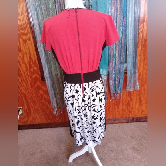 NWOT Narciso Rodriguez For Design Nation Color Block Short Sleeve Dress - Picture 4 of 7